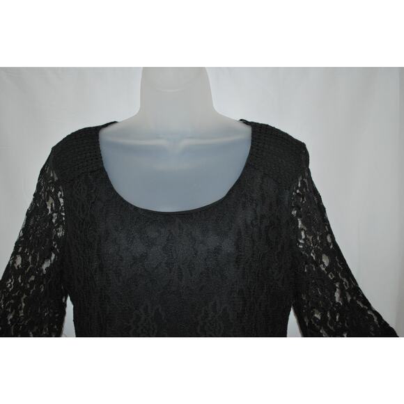 NWT Womens Petite LG Black Dress ** Style & Co - Picture 5 of 12